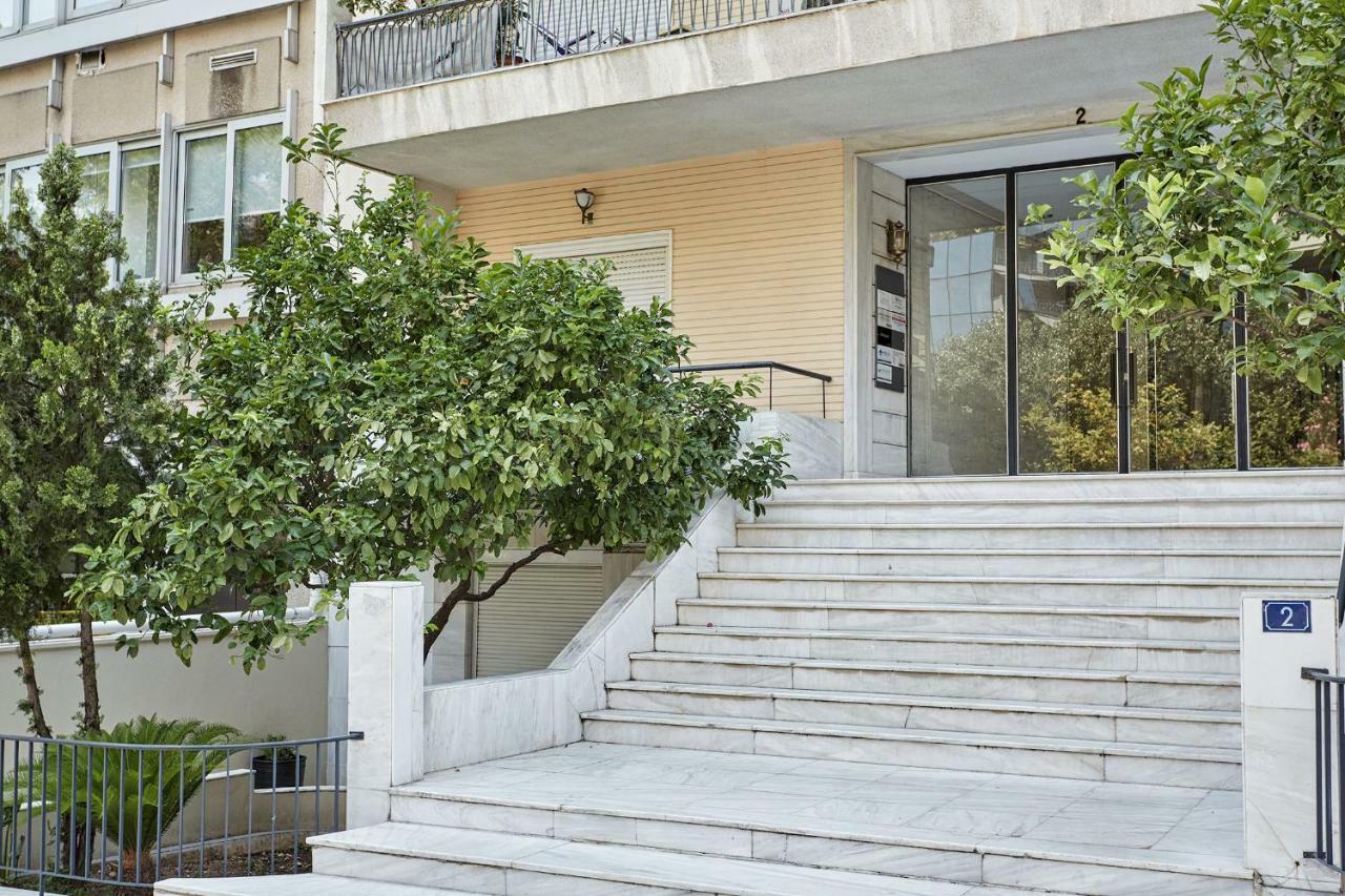 אתונה Chic One Bd Apartment With Hilton View מראה חיצוני תמונה